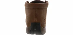 Safety Toe Athletics|Slip Resistant|FRYE Driving Moc ESD Men's Composite Toe Work Shoe Brown