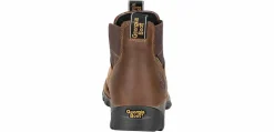 Soft Toe Boots|Slip Resistant|GEORGIA BOOTS Eagle One Chelsea Men's Soft Toe Work Boot Brown
