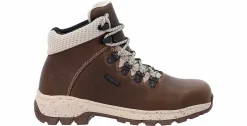 Safety Toe Boots|Slip Resistant|GEORGIA BOOTS Eagle Trail Women's Alloy Toe Work Boot Brown