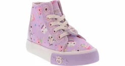 Athletic & Sneakers|Casual|GROUND UP Gabby's Dollhouse Sneaker Toddler Girls’ (7-10) Hi-Top Casual Shoe Purple