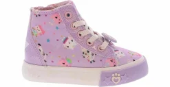 Athletic & Sneakers|Casual|GROUND UP Gabby's Dollhouse Sneaker Toddler Girls’ (7-10) Hi-Top Casual Shoe Purple