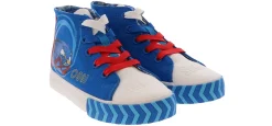 Casual|GROUND UP Sonic Youth Kids' (11-4) Hi Top Sneaker Blue