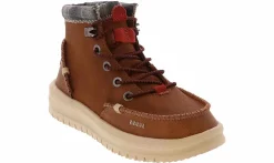 Boots|HEYDUDE Bradley Classic Cognac Youth Boys’ (11-3) Boot Brown