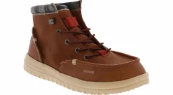 Short Boots|HEYDUDE Bradley Classic Men's Boot Brown