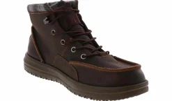 Short Boots|HEYDUDE Bradley Classic Men's Boot Brown