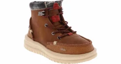 Boots|HEYDUDE Bradley Toddler Boys' (5-10) Comfort Boot Brown