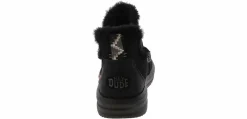 Flat|Comfort Shoes|HEYDUDE Camden Suede Women’s Casual Shoe Black