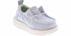 Casual|HEYDUDE Lil Dude Slip-on Denim Infant Boys’ (2-4) Casual Shoe Blue