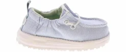 Casual|HEYDUDE Lil Dude Slip-on Denim Infant Boys’ (2-4) Casual Shoe Blue