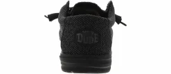 Canvas Shoes|Comfort Shoes|HEYDUDE Micro Sox Total Men’s Casual Shoe Black