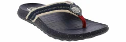 Flip Flops|HEYDUDE Myers Americana Navy White Men's Thong Sandal Blue