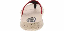 Flip Flops|HEYDUDE Myers Americana Red Men's Thong Sandal White