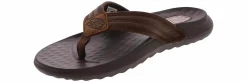 Flip Flops|HEYDUDE Myers Men's Thong Sandal Brown