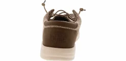 Comfort Shoes|HEYDUDE Paul Knit Men's Casual Shoe Brown