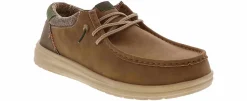 Canvas Shoes|Comfort Shoes|HEYDUDE Paul Men’s Casual Shoe Brown