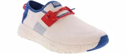 Sneakers|HEYDUDE Sirocco Americana Men's Casual Sneaker White