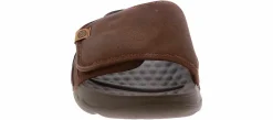 Slides|Comfort Sandals|HEYDUDE South Shore Men's Slide Sandal Brown