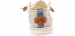 Canvas Shoes|Comfort Shoes|HEYDUDE Summer Linen Men's Casual Shoe White