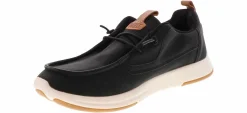 Comfort Shoes|Boat Shoes|HEYDUDE Wally Drift Mesh Men's Casual Shoe Black