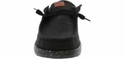 Comfort Shoes|HEYDUDE Wally Elevated Basics Men’s Casual Shoe Black