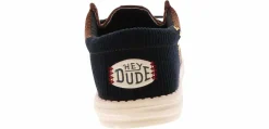 Comfort Shoes|HEYDUDE Wally Funk Corduroy Men’s Casual Shoe Brown
