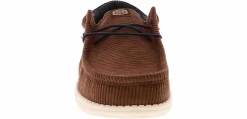 Comfort Shoes|HEYDUDE Wally Funk Corduroy Men’s Casual Shoe Brown