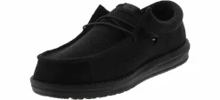 Comfort Shoes|Comfort|HEYDUDE Wally Funk Mono Men’s Wide-Width Casual Shoe Black