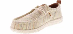 Canvas Shoes|Comfort Shoes|HEYDUDE Wally Funk Woven Jacquard Men's Casual Shoe Multicolor