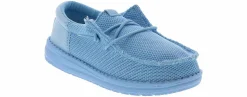 Casual|HEYDUDE Wally Funk Youth Boys’ (13-6) Casual Shoe Blue