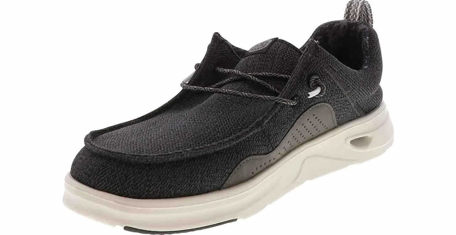 Comfort Shoes|Water Shoes|HEYDUDE Wally Hey2O Mesh Men's Casual Shoe Black