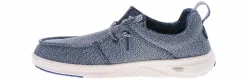 Casual|Outdoor Shoes|HEYDUDE Wally Hey2O Mesh Youth Boys’ (13-7) Casual Shoe Blue
