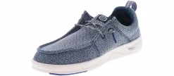 Casual|Outdoor Shoes|HEYDUDE Wally Hey2O Mesh Youth Boys’ (13-7) Casual Shoe Blue