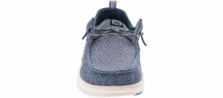 Casual|Outdoor Shoes|HEYDUDE Wally Hey2O Mesh Youth Boys’ (13-7) Casual Shoe Blue