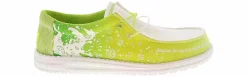 Canvas Shoes|Comfort Shoes|HEYDUDE Wally Margaritaville 2.0 Men's Casual Shoe Green