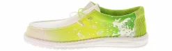 Canvas Shoes|Comfort Shoes|HEYDUDE Wally Margaritaville 2.0 Men's Casual Shoe Green