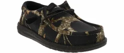 Canvas Shoes|Comfort Shoes|HEYDUDE Wally Realtree Edge Camo Men’s Casual Shoe Black
