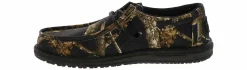 Canvas Shoes|Comfort Shoes|HEYDUDE Wally Realtree Edge Camo Men’s Casual Shoe Black