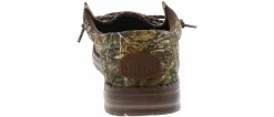 Casual|Casual|HEYDUDE Wally Realtree Edge Youth Boys’ (11-7) Casual Shoe Brown