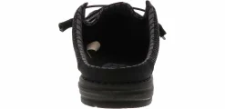 Canvas Shoes|Comfort Shoes|HEYDUDE Wally Slip Stretch Sox Men's Casual Clog Black