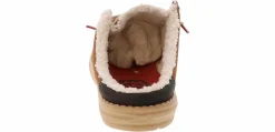 Canvas Shoes|Comfort Shoes|HEYDUDE Wally Slip Warmth Men’s Clog Brown
