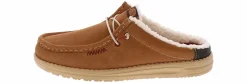 Canvas Shoes|Comfort Shoes|HEYDUDE Wally Slip Warmth Men’s Clog Brown