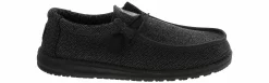 Comfort Shoes|Comfort|HEYDUDE Wally Sox Men’s Wide-Width Casual Shoe Black