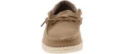 Casual|HEYDUDE Wally Sport Mesh Youth Boys’ (11-6) Casual Shoe Beige