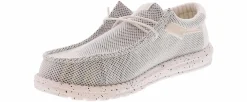 Comfort Shoes|HEYDUDE Wally Stretch Sox Men’s Casual Shoe Grey