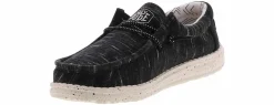 Casual|HEYDUDE Wally Stretch Youth Boys’ (1-6) Casual Shoe Black