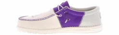Canvas Shoes|Comfort Shoes|HEYDUDE Wally Tri TCU Men’s Casual Shoe White