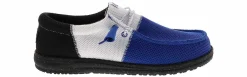 Canvas Shoes|Comfort Shoes|HEYDUDE Wally Tri Varsity Men's Casual Shoe Blue