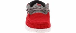 Casual|HEYDUDE Wally Tri Varsity Toddler Boys' (5-10) Casual Shoe Red