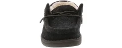 Casual|HEYDUDE Wally Warmth Lined Toddler Boys' (5-10) Casual Shoe Black