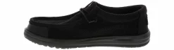 Slip Resistant|HEYDUDE Wally Work CE Men’s Slip Resistant Shoe Black